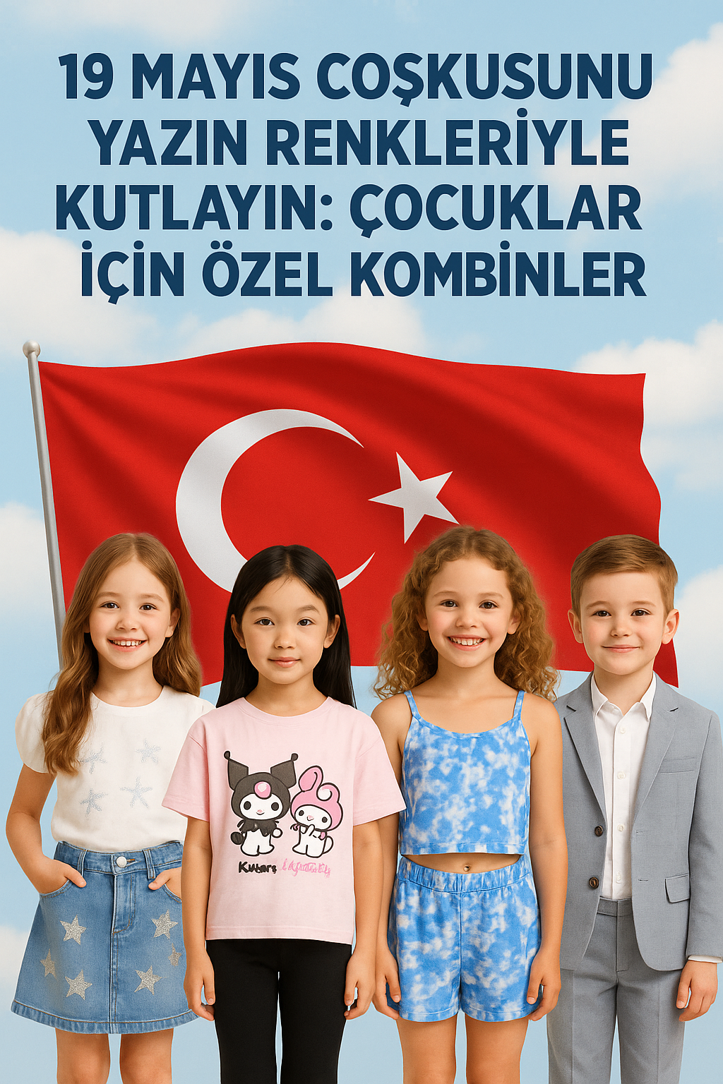 19 Mayıs Coşkusunu Yazın Renkleriyle Kutlayın: Çocuklar İçin Özel Kombinler