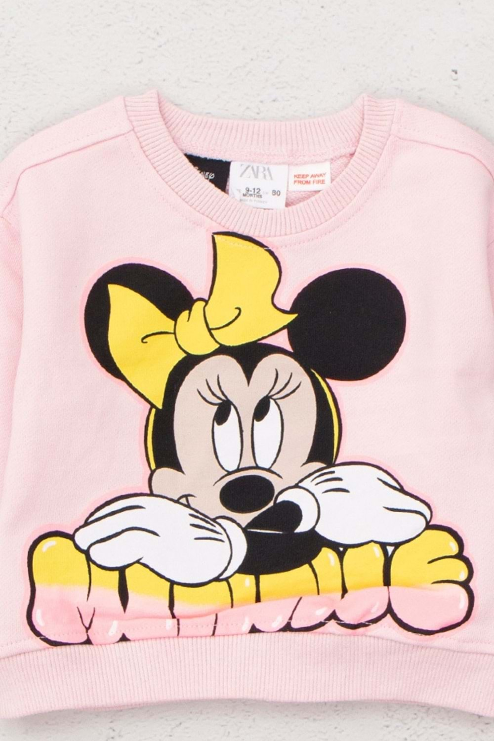 Hopi Kids Çocuk Kız Tek Sweat Z - Pembe - 12-18 AY