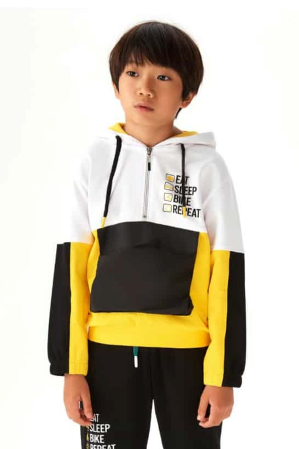 Hopi Kids Çocuk Erkek Tek Sweat N - Sarı - 4 YAŞ