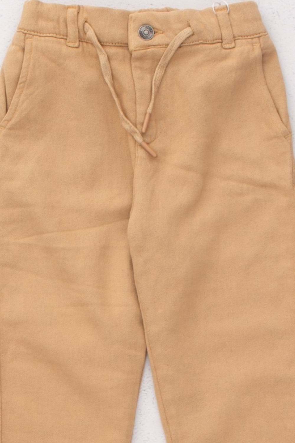 Beli Lastikli Kordon Bağlamalı Cepli Erkek Çocuk Pantolon - 13 YAŞ