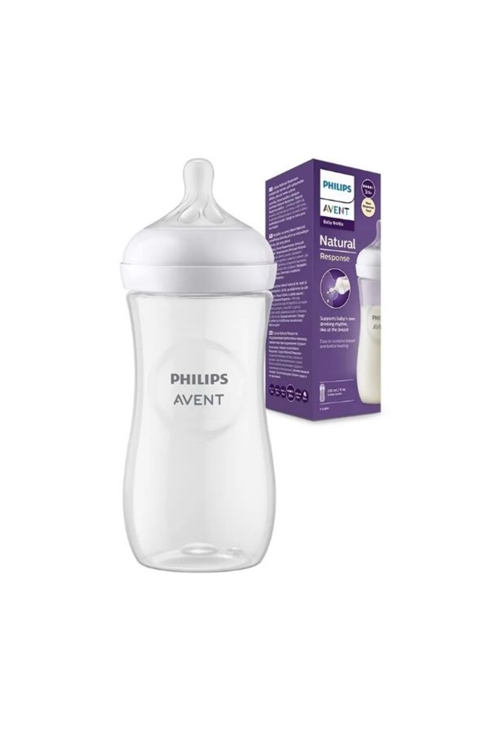 Philips Avent Natural Response PP Biberon 3 Ay 330ml SCY906-01