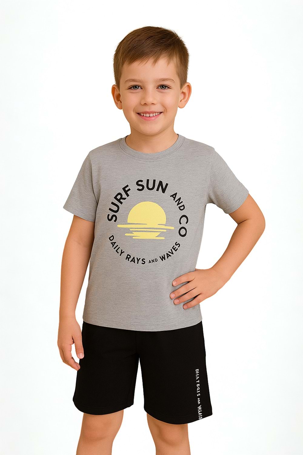 Surf Sun and Waves