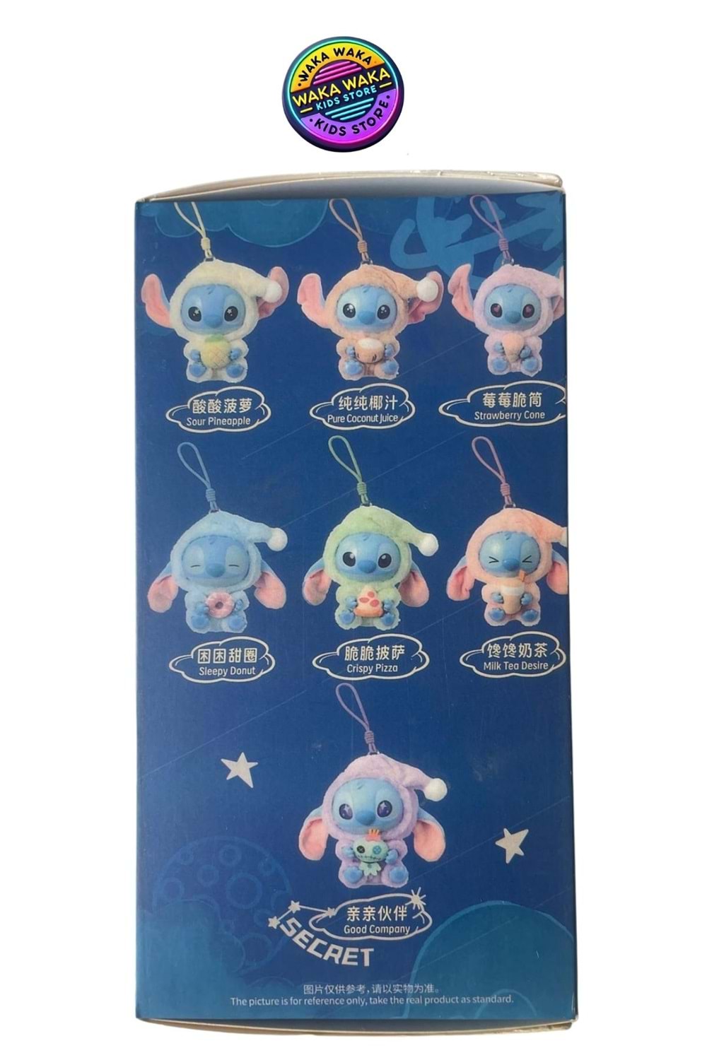 Disney Stitch Miniso Peluş Anahtarlık – Sürpriz Kutu Koleksiyon Figürü