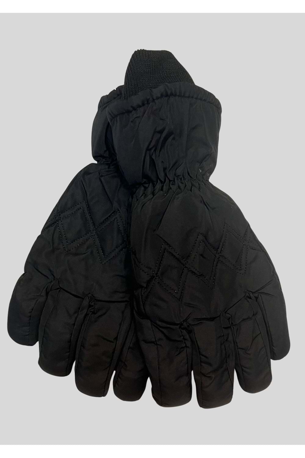 Unisex Siyah Su Geçirmez Kışlık Eldiven