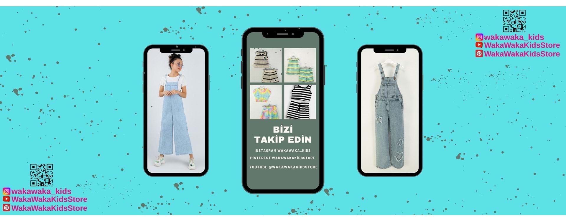 Gülümseyen kız çocuğu yazlık şapka ve mayo kombinleriyle – Waka Waka Kids