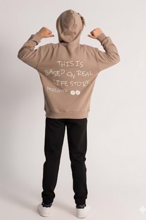 Erkek Çocuk Kapüşonlu Sweatshirt ve Eşofman Altı Takımı