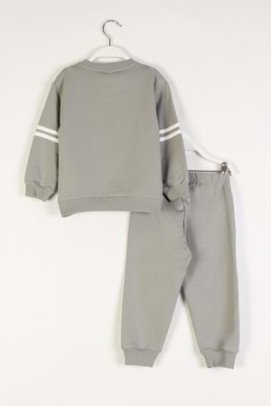 Erkek Çocuk Eşofman Takımı “Too Cool” Baskılı Sweatshirt & Alt