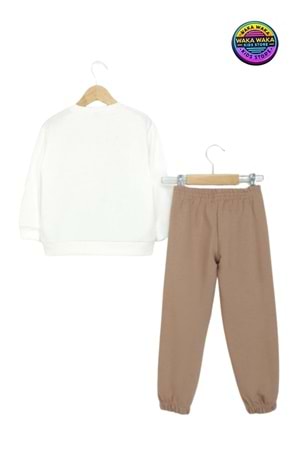 Minecraft Baskılı Erkek Çocuk Eşofman Takımı