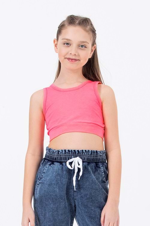 2701 ÇOCUK KIZ BADİ DMB - Pembe - 13-14 YAŞ