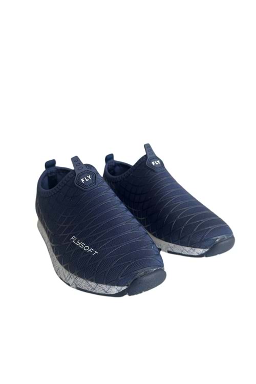 Lacivert Slip-On Çocuk Kreş Okul Ayakkabısı Hafif ve Konforlu