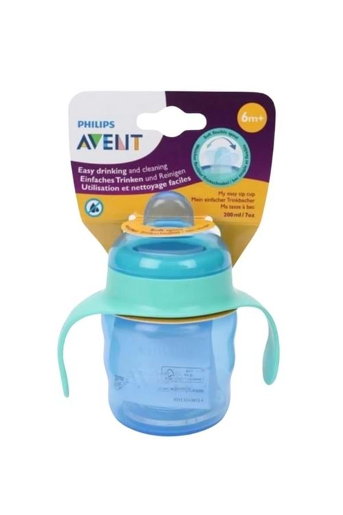 Philips Avent Scf551-05 Eğitici Damlatmaz Bardak- Erkek- 6m 7oz-200ml