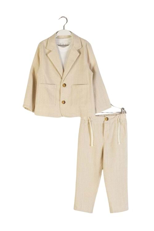 Blazer Ceket ve Pantolon Erkek Çocuk Takım