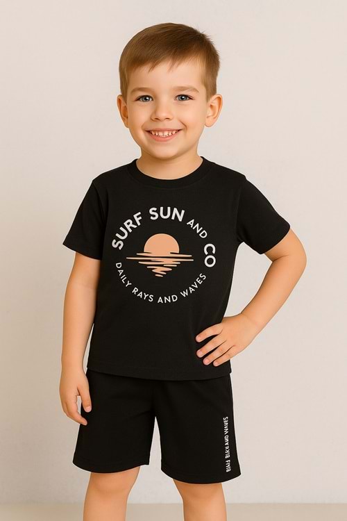 Surf Sun and Waves