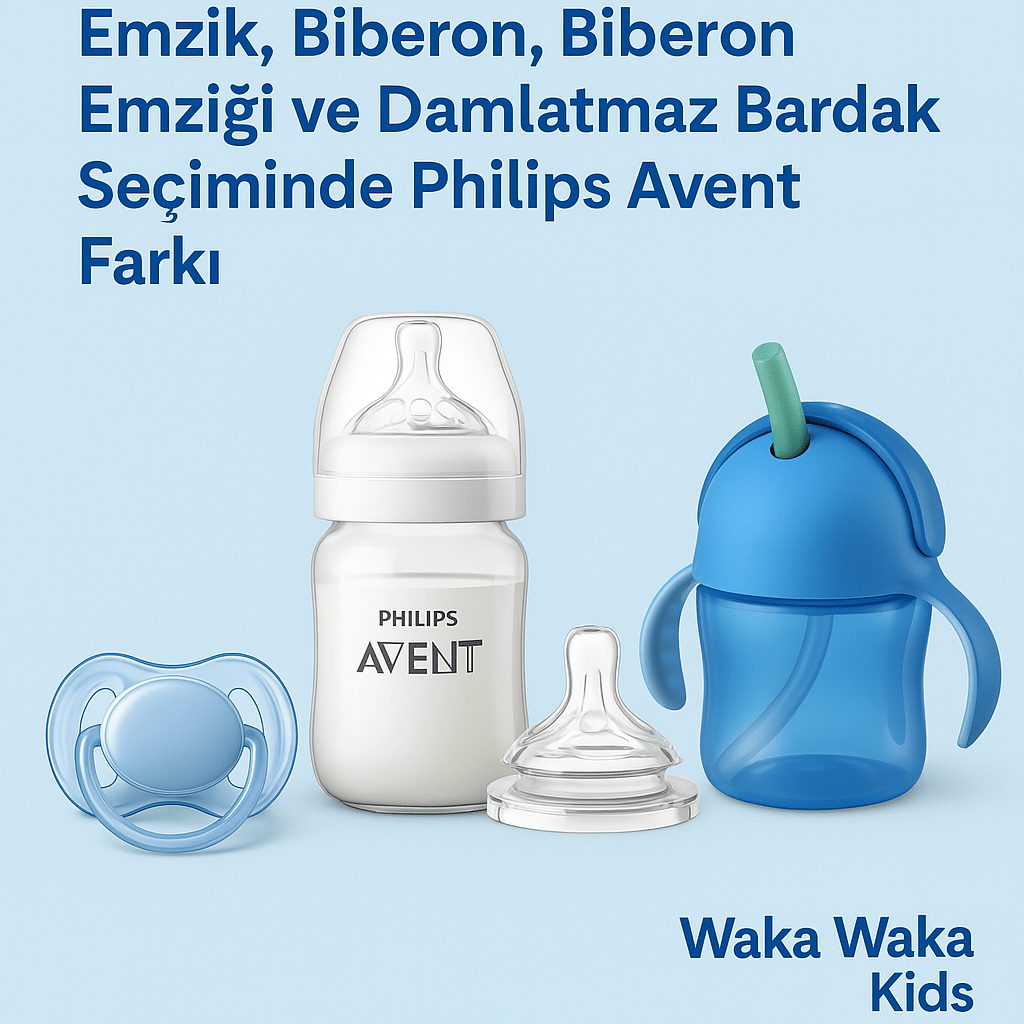 Philips Avent ile Bebeğiniz İçin En Doğru Seçim: Emzik, Biberon ve Damlatmaz Bardak Rehberi