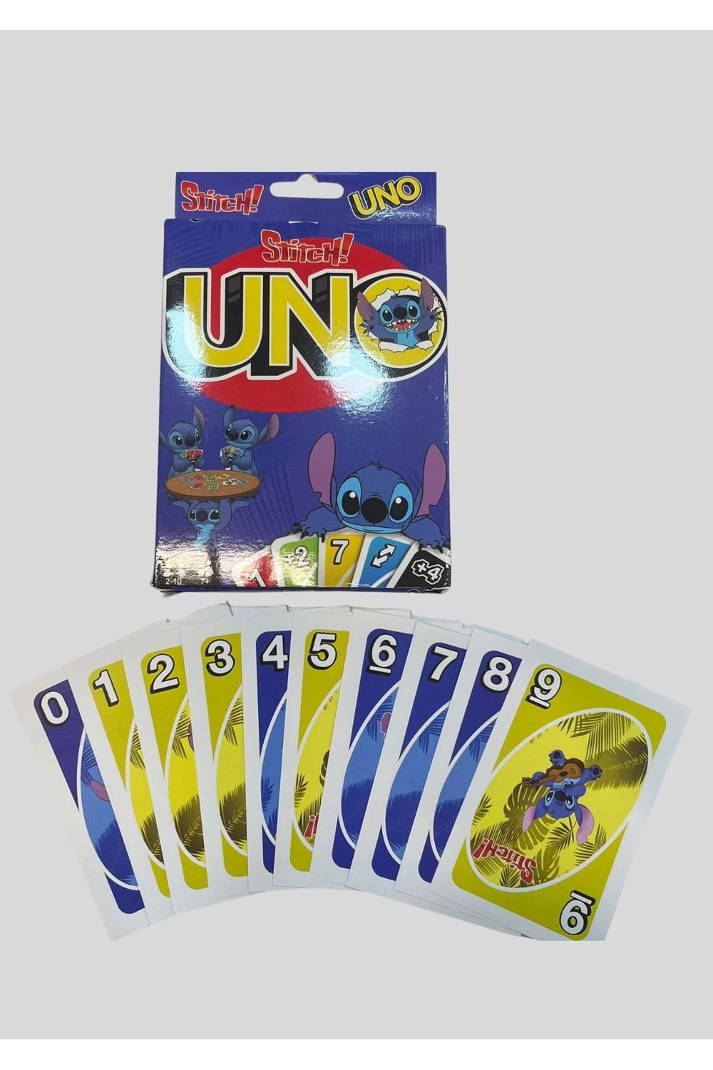 UNO Karakter Temalı Oyun Kartları - Stitch / Pokémon / Kuromi / Capybara / Spider-Man / Frozen