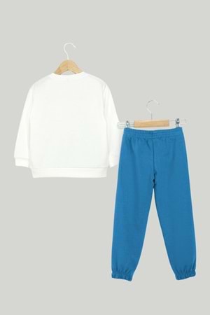 Minecraft Baskılı Erkek Çocuk Eşofman Takımı