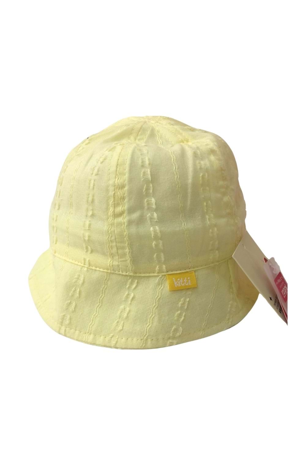 Dokulu Kız Bebek Bucket Şapka